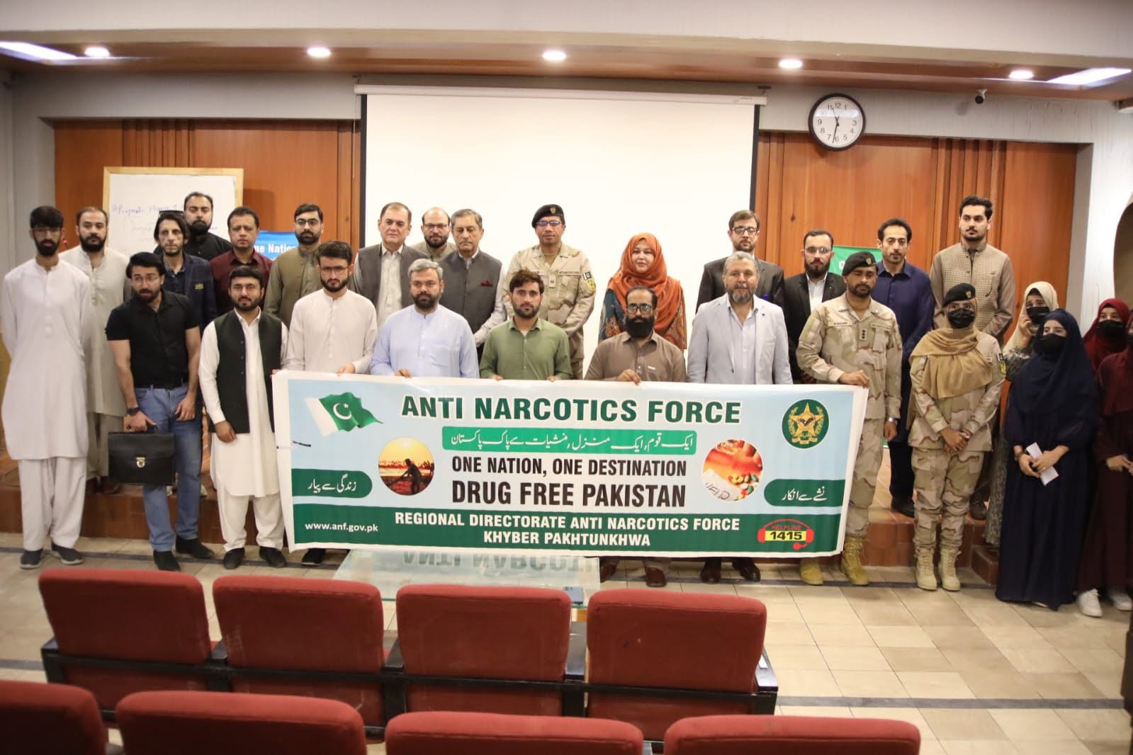 HERA partners with ANF on “Drugs Free Pakistan” awareness